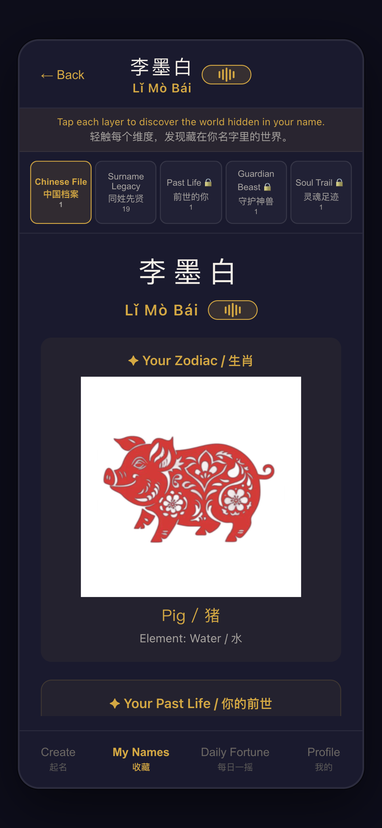Zodiac totem
